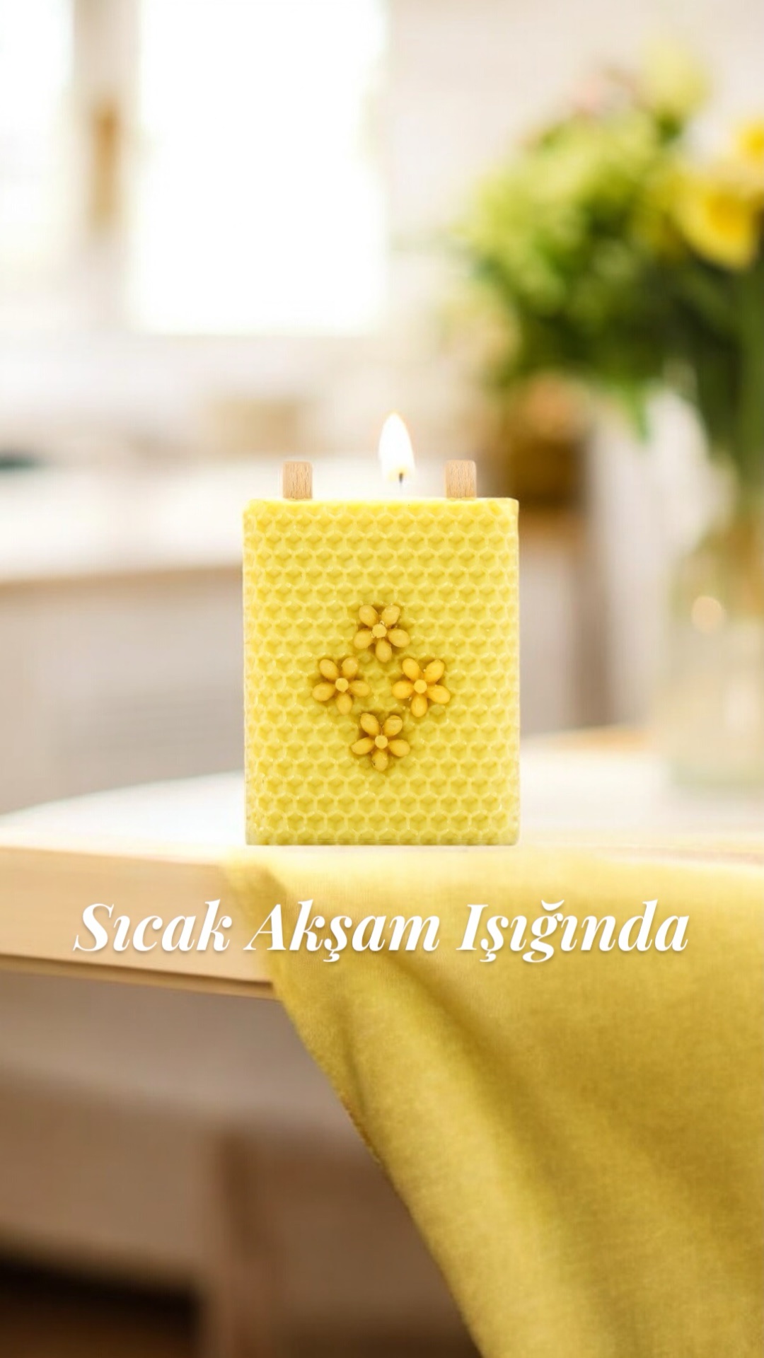 Troya Yassı Balmumu Tek Küçük