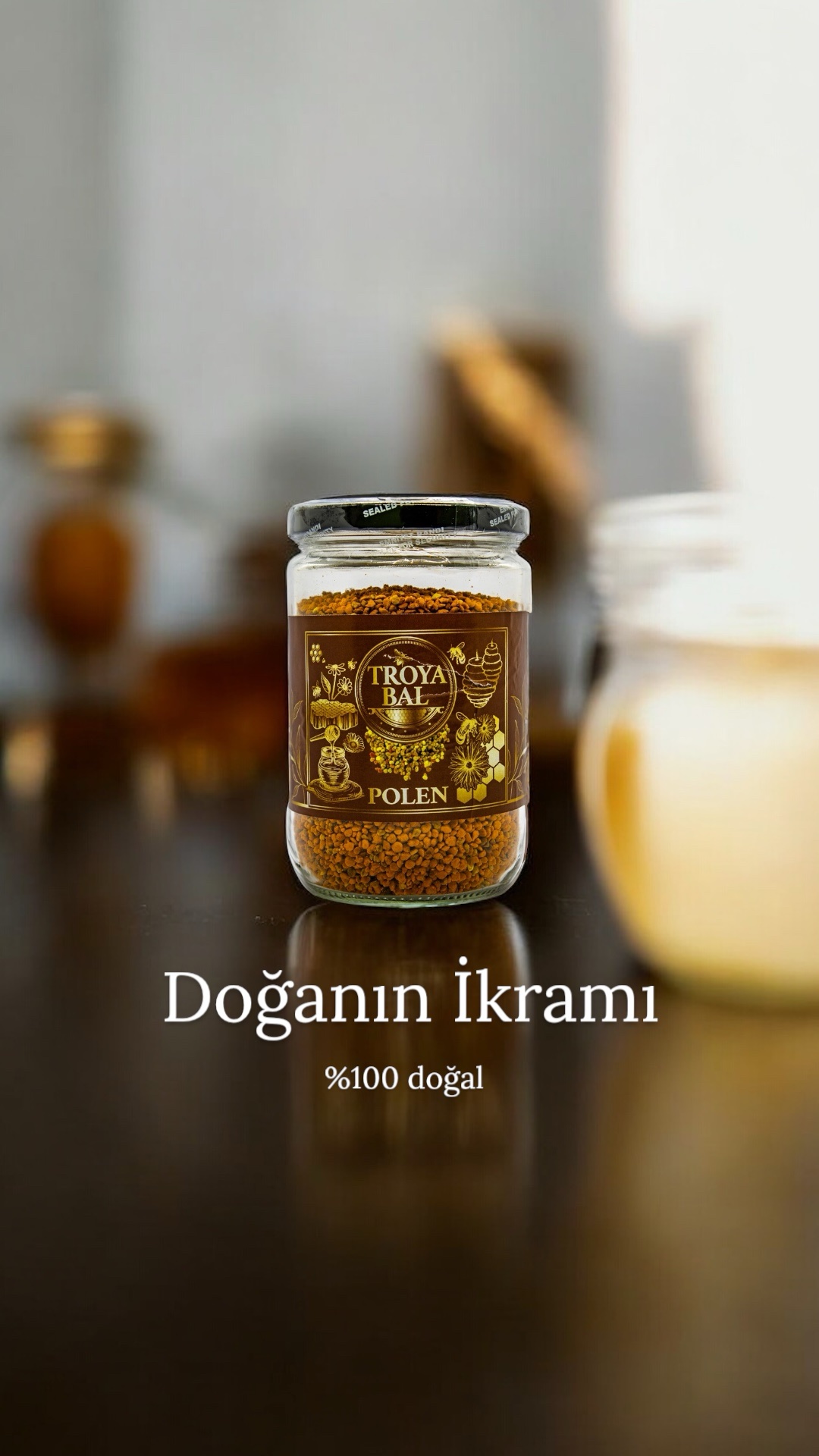 Doğanın Bize HediyesiTroya Bahar Poleni 300 gr