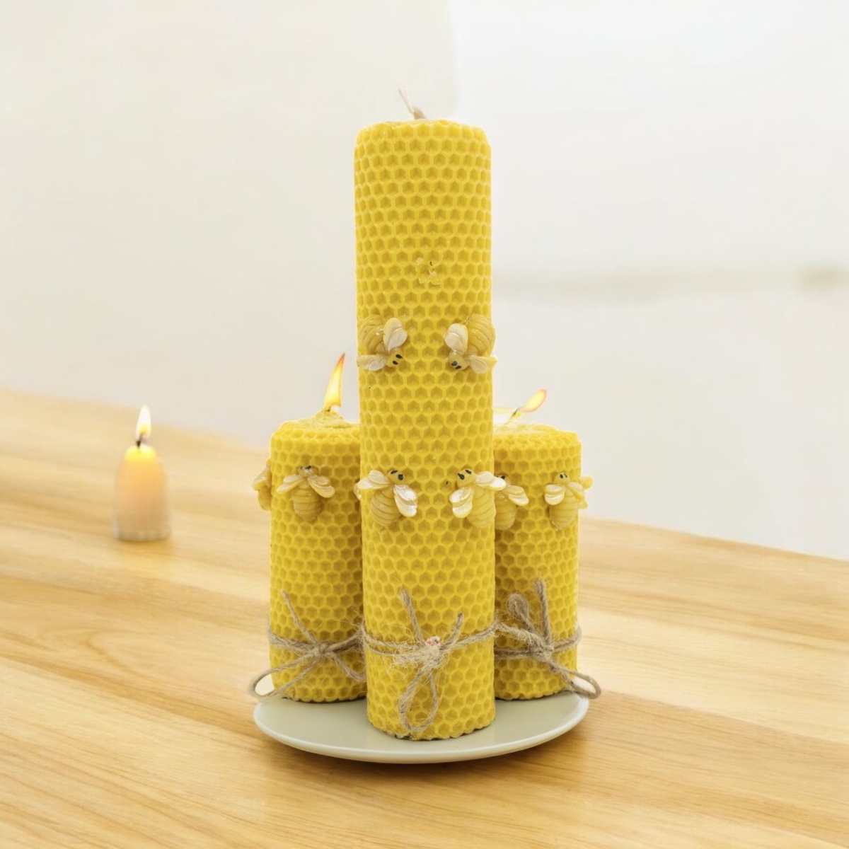 Balmumu Çift Sargı Bal Böceği 3’lü