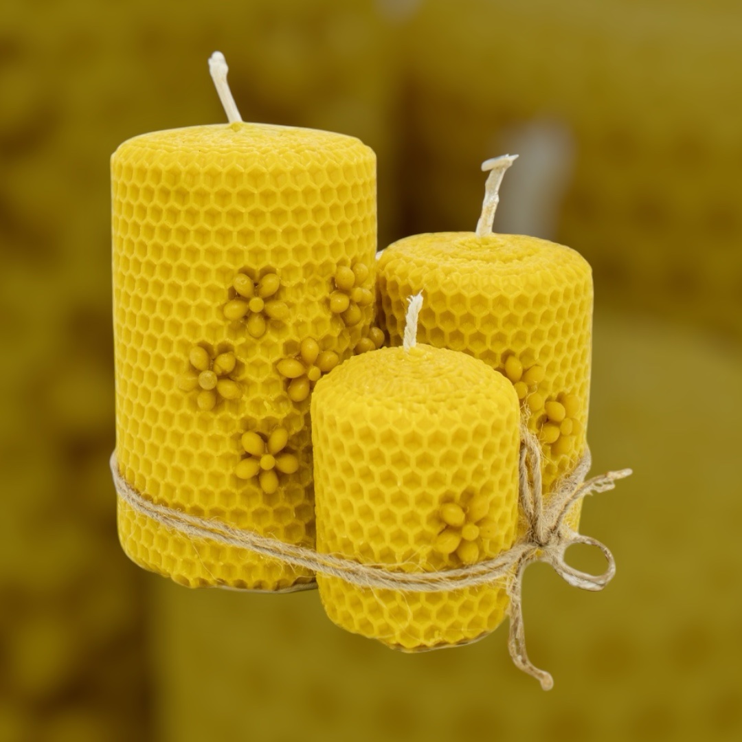 Bal Mumu 4 Kat Sargı Çiçek Bahçesi 3’lü