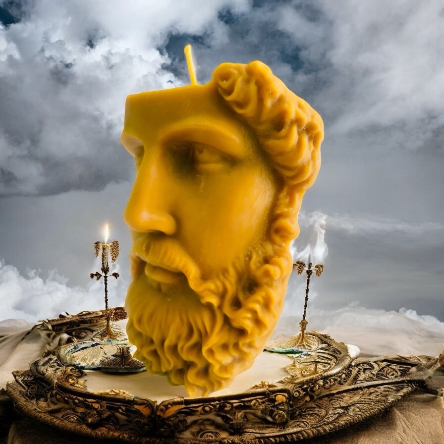 Troya Zeus Balmumu Mum